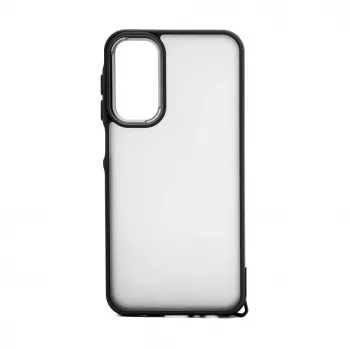 iLike Samsung Galaxy A15 Custodia ibrida in PC nera