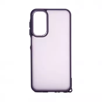 iLike Samsung Galaxy A15 Custodia ibrida in PC viola