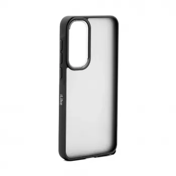iLike Samsung Galaxy A35 Custodia ibrida in PC nera