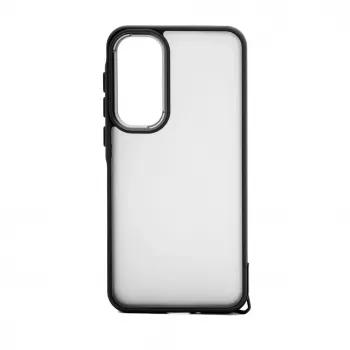iLike Samsung Galaxy A35 Custodia ibrida in PC nera