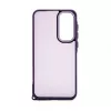 iLike Samsung Galaxy A35 Custodia ibrida in PC viola