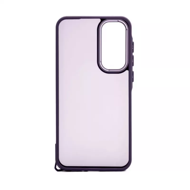 iLike Samsung Galaxy A35 Custodia ibrida in PC viola
