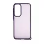iLike Samsung Galaxy A35 Custodia ibrida in PC viola