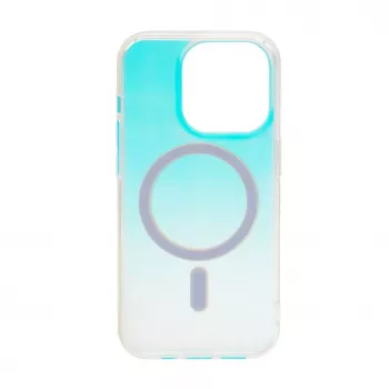 Evelatus Apple iPhone 15 Pro Custodia magnetica trasparente con gradiente camaleonte