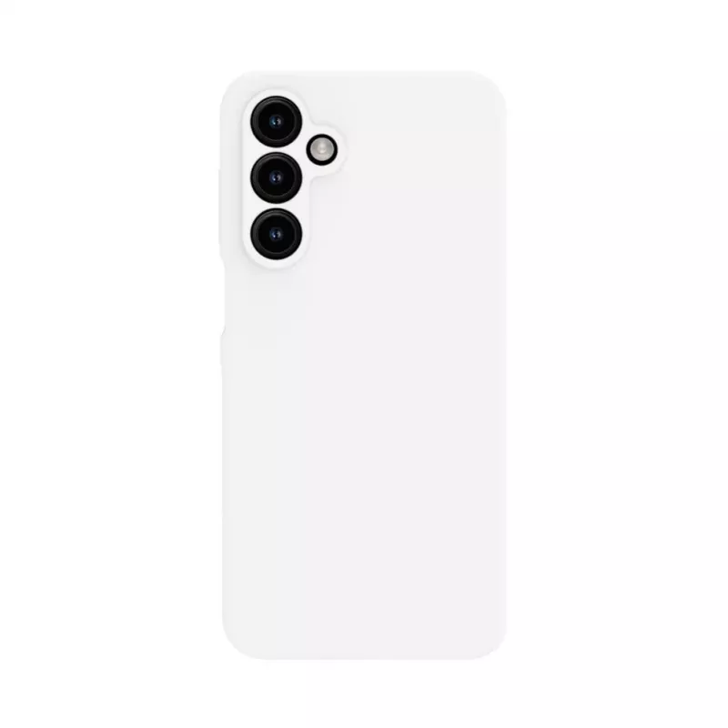Evelatus Samsung Galaxy A14 4G / 5G Custodia in silicone Premium Soft Touch bianco antico