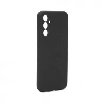 Evelatus Samsung Galaxy A15 Custodia in silicone Premium Soft Touch nera