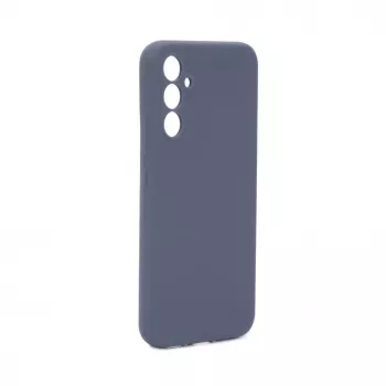 Evelatus Samsung Galaxy A15 Custodia in silicone Premium Soft Touch blu notte
