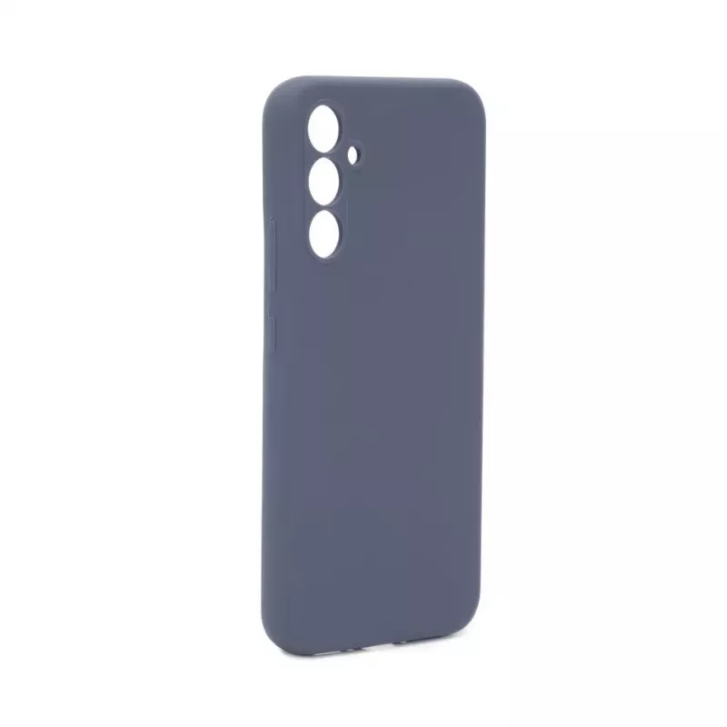Evelatus Samsung Galaxy A15 Custodia in silicone Premium Soft Touch blu notte