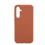 Evelatus Samsung Galaxy A34 Custodia in silicone Premium Soft Touch marrone sella