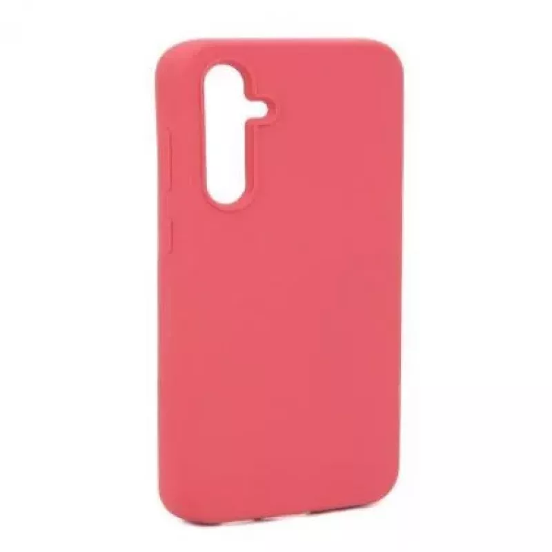 Evelatus Samsung Galaxy A54 Custodia in silicone Premium Soft Touch camelia