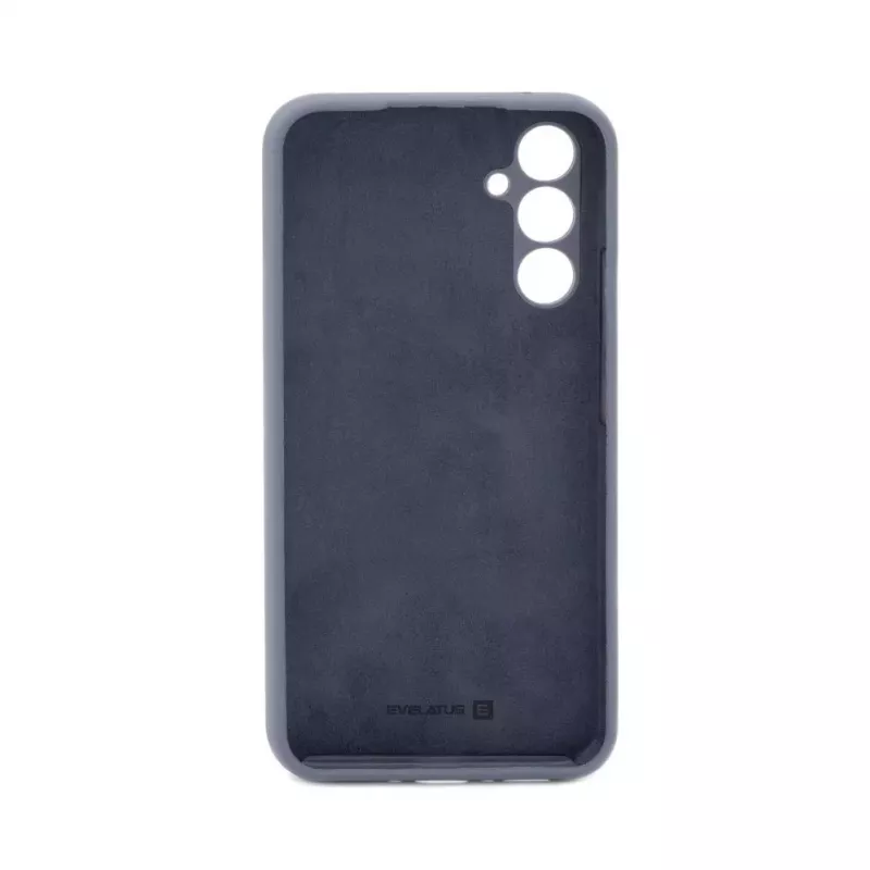 Evelatus Samsung Galaxy A54 Custodia in silicone Premium Soft Touch blu notte