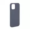 Evelatus Apple iPhone 12 / 12 Pro Custodia in silicone Premium MagSafe Soft Touch New Function blu notte