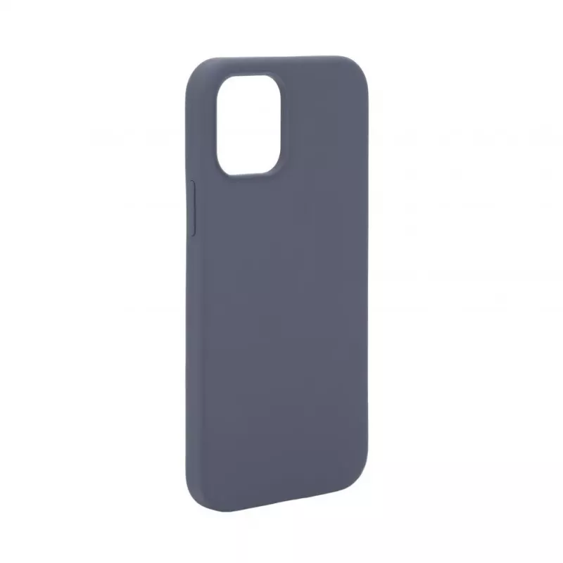 Evelatus Apple iPhone 12 / 12 Pro Custodia in silicone Premium MagSafe Soft Touch New Function blu notte
