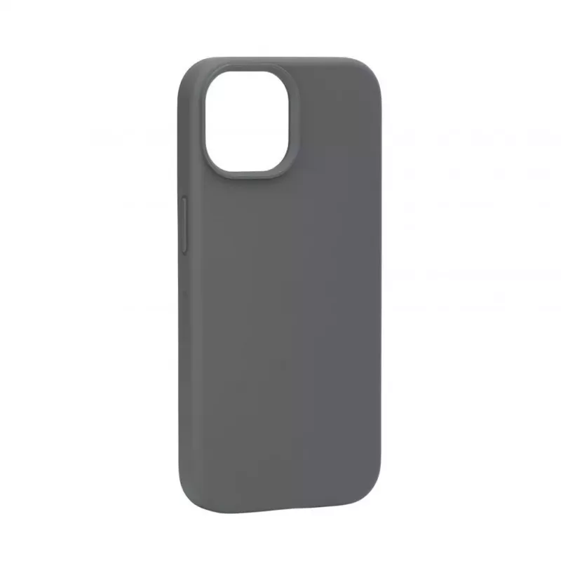 Evelatus Apple iPhone 15 Custodia in silicone Premium MagSafe Soft Touch cacao