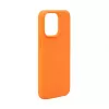Evelatus Apple iPhone 15 Pro Max Custodia in silicone Soft Touch Premium MagSafe New Function arancione
