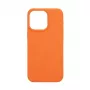 Evelatus Apple iPhone 15 Pro Max Custodia in silicone Soft Touch Premium MagSafe New Function arancione