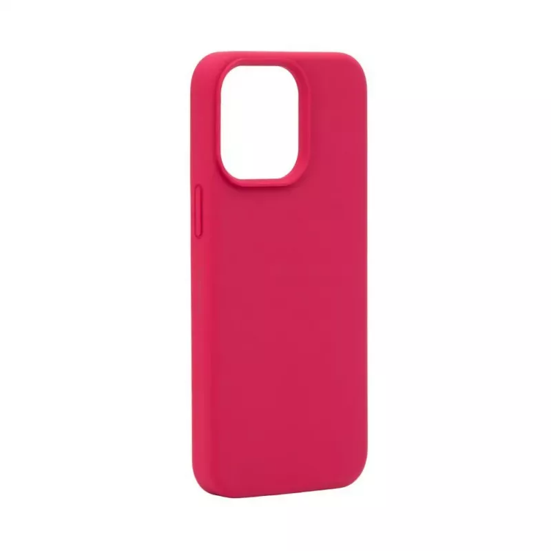 Evelatus Apple iPhone 15 Pro Custodia in silicone Soft Touch Premium MagSafe New Function rosso rosa