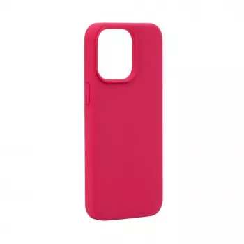 Evelatus Apple iPhone 15 Pro Max Custodia in silicone Soft Touch Premium MagSafe New Function rosso rosa