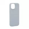 Evelatus Apple iPhone 15 Custodia in silicone Soft Touch Premium MagSafe New Function grigio blu