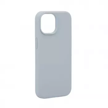 Evelatus Apple iPhone 15 Custodia in silicone Soft Touch Premium MagSafe New Function grigio blu