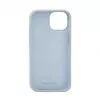 Evelatus Apple iPhone 15 Custodia in silicone Soft Touch Premium MagSafe New Function grigio blu