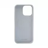 Evelatus Apple iPhone 15 Pro Max Custodia in silicone Soft Touch Premium MagSafe New Function grigio blu