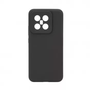 Evelatus Xiaomi 14 Pro Custodia in silicone Soft Touch Premium nero