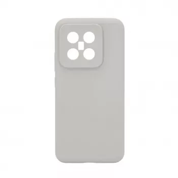 Evelatus Xiaomi 14 Pro Custodia in silicone Soft Touch Premium grigio
