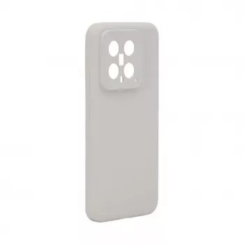 Evelatus Xiaomi 14 Custodia in silicone Soft Touch Premium grigio