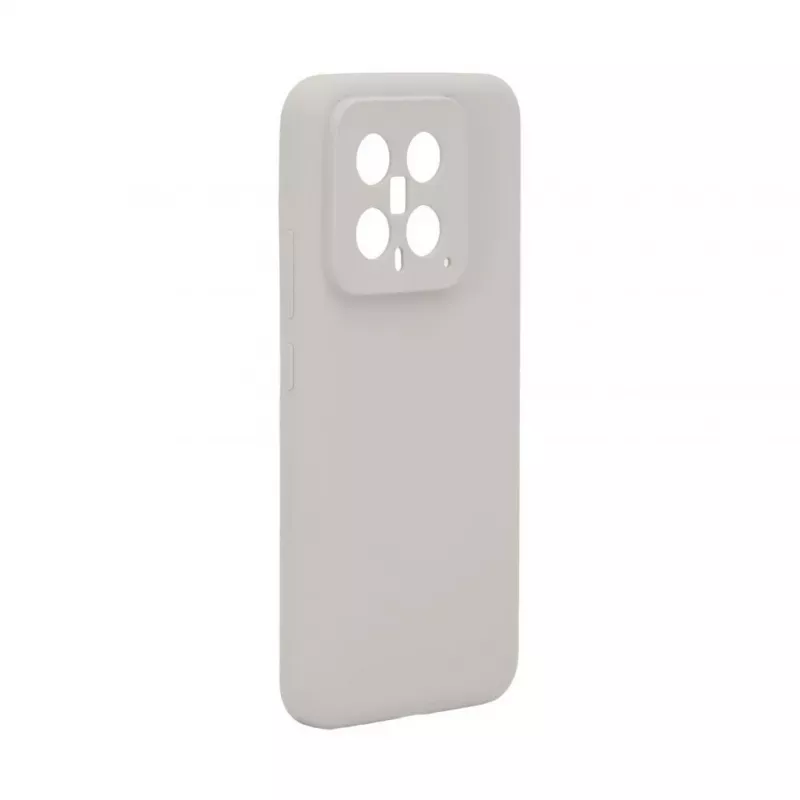 Evelatus Xiaomi 14 Custodia in silicone Soft Touch Premium grigio