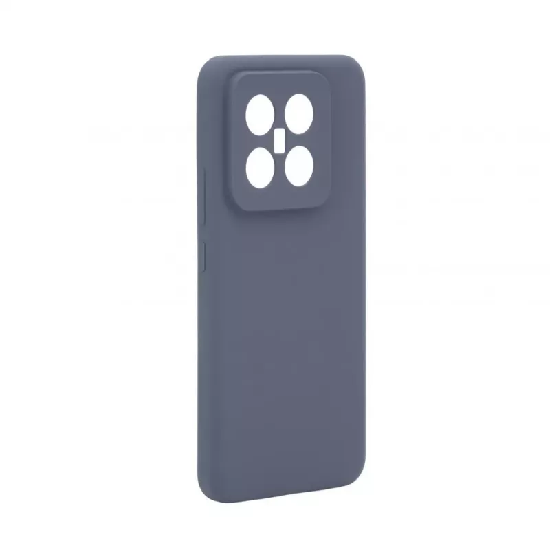 Evelatus Xiaomi 14 Pro Custodia in silicone Soft Touch Premium blu notte
