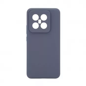 Evelatus Xiaomi 14 Pro Custodia in silicone Soft Touch Premium blu notte