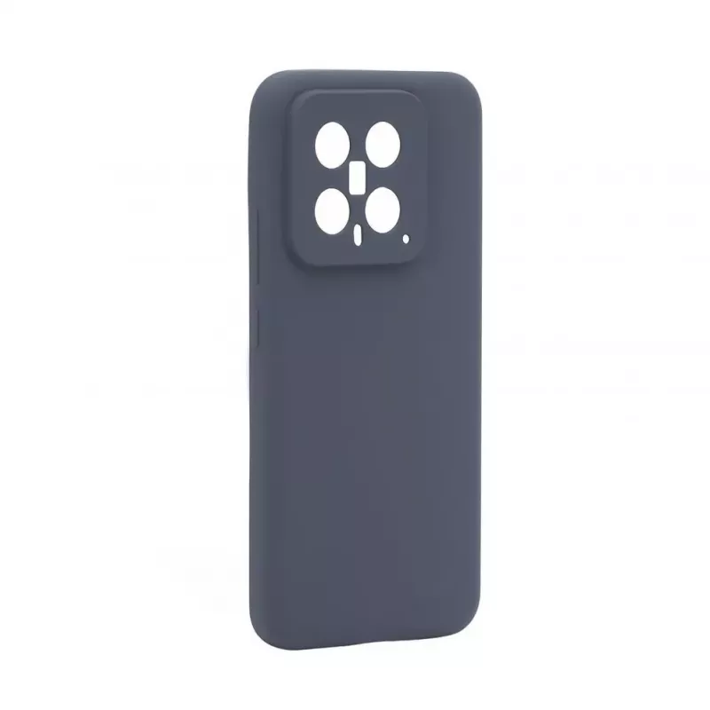 Evelatus Xiaomi 14 Custodia in silicone Soft Touch Premium blu notte