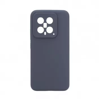 Evelatus Xiaomi 14 Custodia in silicone Soft Touch Premium blu notte