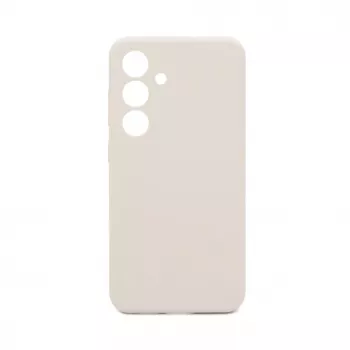 Evelatus Samsung Galaxy S24 Custodia in silicone Soft Touch Premium MagSafe grigio