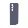 Evelatus Samsung Galaxy S24 Custodia in silicone Soft Touch Premium MagSafe blu notte