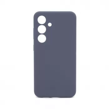 Evelatus Samsung Galaxy S24 Custodia in silicone Soft Touch Premium MagSafe blu notte