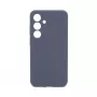 Evelatus Samsung Galaxy S24 Custodia in silicone Soft Touch Premium MagSafe blu notte