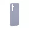 Evelatus Samsung Galaxy S23 FE Custodia in silicone Soft Touch Premium grigio lavanda