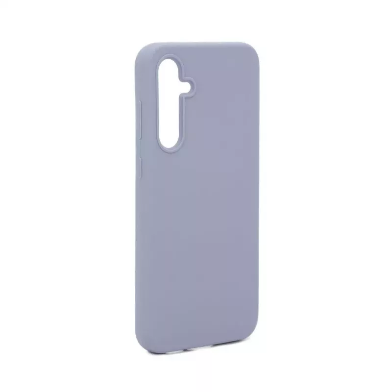 Evelatus Samsung Galaxy S23 FE Custodia in silicone Soft Touch Premium grigio lavanda