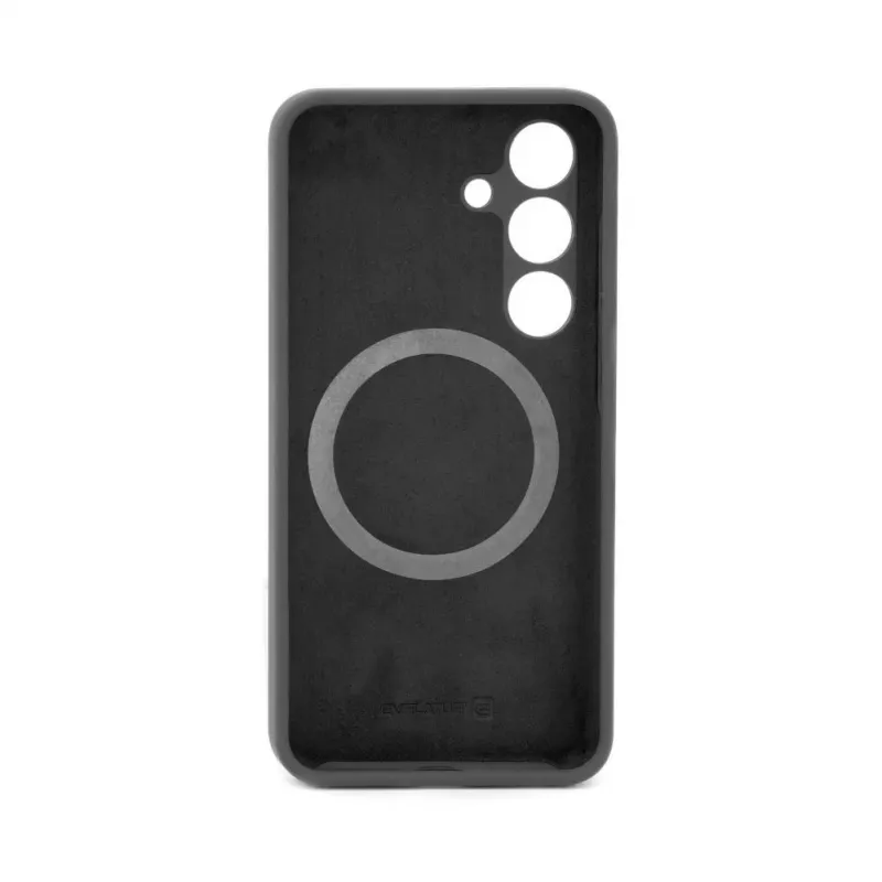 Evelatus Samsung Galaxy A05s Custodia in silicone Soft Touch Premium nero
