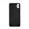 Evelatus Samsung Galaxy A05 Custodia in silicone Soft Touch Premium nero