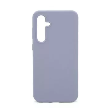 Evelatus Samsung Galaxy A05 Custodia in silicone Soft Touch Premium grigio lavanda
