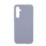 Evelatus Samsung Galaxy A05 Custodia in silicone Soft Touch Premium grigio lavanda
