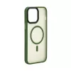 Evelatus Apple iPhone 13 Pro Max Custodia ibrida compatibile MagSafe PC+TPU verde