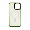 Evelatus Apple iPhone 13 Pro Max Custodia ibrida compatibile MagSafe PC+TPU verde
