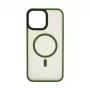 Evelatus Apple iPhone 13 Pro Max Custodia ibrida compatibile MagSafe PC+TPU verde