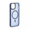 Evelatus Apple iPhone 13 Pro Max Custodia ibrida compatibile MagSafe PC+TPU blu