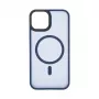 Evelatus Apple iPhone 13 Pro Max Custodia ibrida compatibile MagSafe PC+TPU blu
