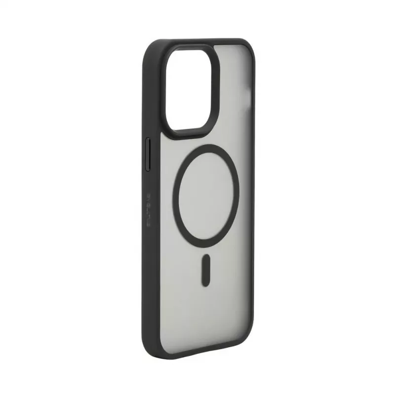 Evelatus Apple iPhone 14 Pro Max Custodia ibrida compatibile MagSafe PC+TPU nero